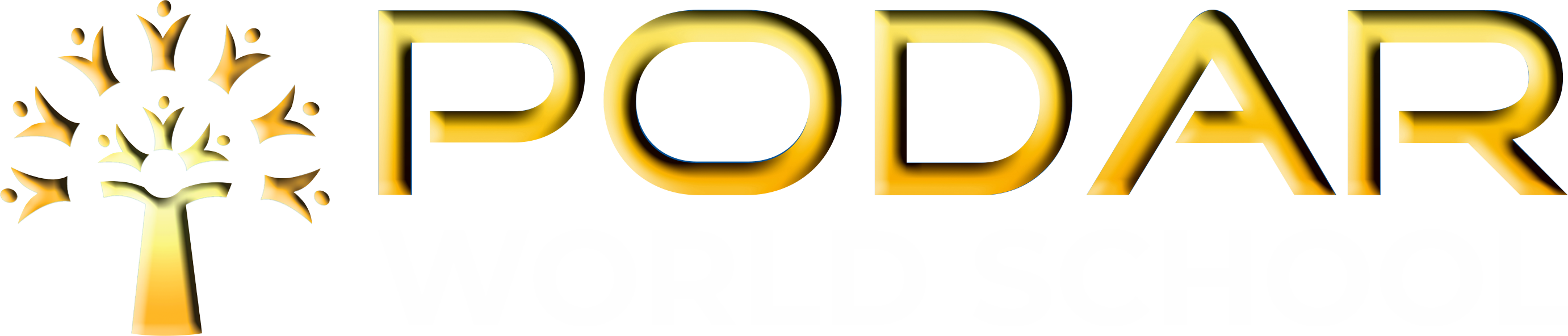 Podar World School Logo